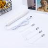 Instrumento de eletroterapia de alta frequência pente de eletroterapia removedor de acne portátil de alta frequência bastão de eletroterapia de alta frequência instrumento de beleza