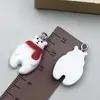 Acessórios de Resina de Natal Papai Noel Meias Flocos de Neve Pulseira Colar Chaveiro Pingente Acessórios de Joias DIY