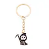 Llavero de Metal de Halloween Colgante de Estudiante Anillo para Llaves Llavero Lindo de Halloween Regalo Creativo de Halloween