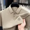 Verão 2026 Novo Estilo Chinês Gola Popular Masculino Botões Camisa Casual Estilo Chinês Traje Tang para Meia-Idade e Idosos