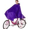Atacado presente publicidade carro elétrico capa de chuva andar de bicicleta impressão LOGOTIPO à prova de chuva à prova de vento Oxford pano conjugado poncho