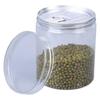 Frasco de Cristal Latas Tampa de Rosca Tampa de Cristal Transparente Frasco de Plástico para Alimentos Pequeno Frutos do Mar Frasco Vazio Frasco de Embalagem de Frutas Secas