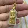 Oferta Especial Pingente de Buda Risonho de Jade com Incrustações Douradas Guanyin Passe-partout Saco da Sorte Contas de Transferência de Bênção Presente de Transmissão ao Vivo Douyin