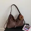 Bolsos Versátiles de Nicho Transfronterizos para Mujer 2025 Nuevo Mochila Retro Bolso Cruzado de un Solo Hombro Bolso Tote de Alta Gama