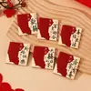Sobres Rojos Pequeños para Bloquear la Puerta al por Mayor, Juegos de Boda Estilo Chino y Occidental, Recuerdos de Boda, Paquetes Rojos para la Novia, Ventas Directas de Fábrica, Estampado Dorado