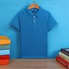 Camisa de publicidade POLO verão gola lapela customizada diy roupas de trabalho para negócios manga curta camiseta masculina e feminina bordado customizado logo estampado