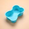 Molde de silicona para hornear pasteles con forma de hueso, molde creativo de silicona para pasteles de mascotas, herramientas para hornear DIY, molde de hueso
