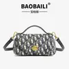 2026 Nuevo Bolso Floral Vintage de Moda Versátil Gran Capacidad para Mujer Bolso Cubo Bolso de Hombro Ligero Bolso para Teléfono de Moda
