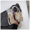 Diseño de Cierre Bolso de Hombro de Moda 2025 Verano Nuevo Bolso Balde de Cuero Suave Gran Capacidad Bolso Cruzado Bolso de Mujer