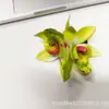 Novo Prendedor de Cabelo Flor de Orquídea Phalaenopsis Primavera 2025 Prendedor de Cabelo de Praia Acessório de Cabelo para Férias Ornamento de Cabelo Feminino para Cabelo Solto