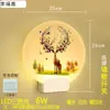 Lámpara de Pared Pintura Colgante Lámpara de Mesita de Noche de Lujo Moderno Luz de Noche para Dormitorio Luz de Pasillo Entrada Decoración Simple Moderna Sala de Estar Metabo