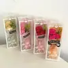 Día de la Madre Día de San Valentín Jabón de Clavel Flor de Jabón Actividad de Tres Flores de Jabón Regalos para Clientes Regalos
