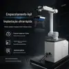 Braço Robótico Paletizador com Garra Mecânica Industrial de 30kg, Robô Colaborativo para Paletização, Máquina Paletizadora Totalmente Automática