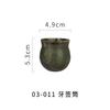Horno de quemado en tres puntos estilo japonés tazón de arroz esmaltado plato lujo ligero retro vajilla de cerámica tazón plato juego al por mayor