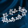 Acessórios para cabelo de noiva europeus e americanos mais vendidos, simples, todos os tipos de combinações, faixa de cabeça com strass e pérolas, para fotos, vestido de noiva, faixa de cabeça de liga