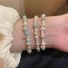 Novo Bracelete de Pedras Naturais Anti-Idade Estilo Chinês para Mulheres, Bracelete com Design de Nicho Tendência, Joia Modelo Novo 2026