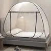 Malla Anti Mosquitos Yurta Mongol al por Mayor Instalación Plegable sin Instalación Malla Anti Mosquitos Estilo Simple Hogar de Estudiantes Malla Anti Mosquitos para el Hogar sin Instalación