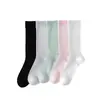 Nuevos Calcetines de Malla de Seda de Morera Transpirables Sin Costuras Ultradelgados de Caña Media Estilo Miu Calcetines Holgados Estilo Ballet para Primavera y Verano