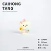 Resina Novo Desenho Animado Sanrio Cachorro Pacha Boneca DIY Criativo Joia Pingente Acessórios Material Decorações de Mesa