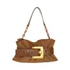 Bolso de mano plisado estilo coreano para mujer, nuevo modelo otoño 2026, alta calidad, moderno, bolso de hombro y bandolera de nicho