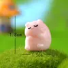 Jardinería de Micro paisajismo Plantas en Maceta Adornos Pequeños Caja de Regalo Envío de Flores Pareja Cerditos Pequeños Accesorios Pequeños DIY Dibujos Animados Transfronterizos Mini Cerditos