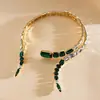 Collares Cuadrados Europeos y Americanos Transfronterizos Incrustados de Diamantes con Diseño Exagerado, Gargantillas de Nicho, Accesorios de Cuello Exquisitos de Lujo de Alta Gama al por Mayor