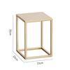 Suporte simples para vitrine de loja de roupas Prateleira para vaso de flores interno Prateleira de armazenamento para corredor de chão Mesa de água Canto Mesa lateral