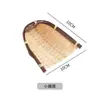 Mini Cesta de Bambu Decoração Sashimi Pequena Cesta de Bambu Cesta para Lanches Japoneses Pá Pequena Decoração de Prato Produtos de Bambu