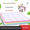 Fibra de madeira Prato de lavar toalha Linha dupla quadrado xadrez cozinha pano de limpeza pano sem óleo Scaking-pad absorvente de algodão fio de lavagem de louça pano