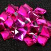Venta al por mayor de fábrica flash vidrio plano pedrería cuadrado cristal diamante diy accesorios de joyería suministro primario