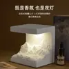 Luz de Noche para Dormitorio Luz Decorativa de Ambiente Nuevo Estilo LED Llama Luminosa Luz Accesorios para Fotos Creativo