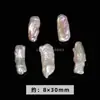 Jingde Jewelry Contas de Cauda Irregulares com Brilho Atacado Pérola Barroca Branca Natural Formato de Gota Contas Soltas Individuais