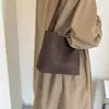 Bolsa Vintage 2026 Mãe-Filho Super Quente Nicho Feminino Trançada Nova Ombro Único Axila Padrão Versátil Outono