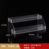Suporte de Exibição Acrílico para Blind Box, Escalonado, Totalmente Transparente, Figura de Boneco Bubble Mart, Caixa de Armazenamento de Grande Capacidade, Transfronteiriço