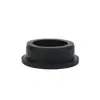 Anillo de goma protector de alambre en forma de T Anillo tapón protector de alambre de silicona Sello de salida de alambre tapón de goma para orificio pasante Tapón de alambre negro aislado
