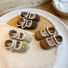 Sapatos Birkenstock de sola grossa para mulheres, novo modelo popular 2026, tamancos casuais de mola de uso duplo para mulheres