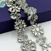 Corrente de Código de Strass Fantasia com Adesivo Corrente de Código de Orelha Dupla Corrente para Chapéu Bolsa Vestido Acessórios de Joias DIY Atacado