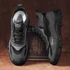 Zapatos de Algodón para Hombre Invierno Forrados de Felpa Engrosados Cálidos Botas de Nieve del Noreste Suela Gruesa Deportivos de Algodón Antideslizantes Impermeables Protección Laboral Zapatos para Hombre