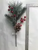 Suministro directo de fábrica Navidad Año Nuevo accesorios de decoración boda boda accesorios diy rama de fruta rica flores de Navidad