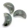 Piedra natural spot Piedra cuentas no porosas 20x 30mm Plana de media luna Ojo de Tigre cuentas sueltas Accesorios para joyería DIY