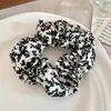 2026 Novo Scrunchie de Alto Padrão para Mulheres Scrunchie de Cetim Argola de Cabelo Tipo Intestino Grande Francês Flor de Cabelo Extra Grande Acessórios de Cabelo