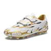 Zapatos de Fútbol Transpirables de Caña Baja Transfronterizos con Tacos Largos y Tacos Cortos para Hombres, Mujeres, Adolescentes y Adultos Botas de Fútbol Zapatos de Fútbol