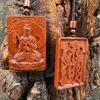 Colgante Lei Zaomu Sanqing Daozu Collar Taishang Laojun Hecho a Mano Pulido Colgante de Mano Joyería