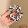 Elástico de Cabelo Doce e Versátil para Meninas, Estilo Coreano, Estilo Relaxado, Tamanho Extra Grande, Adequado para Cabelos Grossos, Elástico de Alta Elasticidade para Penteados de Coque
