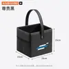 Caja de almacenamiento multifuncional para coche, organizador de respaldo de asiento de coche, cubo de basura plegable, caja de almacenamiento trasera, accesorio interior