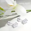 Amazon Pendientes de Titanio para Hélice Auricular Huazi Diamante Garra de Gato Stud Coclear Pendientes de Nicho de Gama Alta Joyería para Piercings