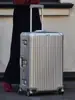Maleta de Viaje de Alta Gama 2026, Carrito de Maleta de Aleación de Aluminio y Magnesio para Mujeres y Hombres, Maleta de Mano para Viaje con Ruedas Universales, Maleta de 20 pulgadas con Cerradura de Contraseña