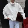 Trench coat feminino azul marinho 2026 novo modelo outono e inverno, design transfronteiriço, jaqueta de gola alta à prova de vento para uso externo, corte solto