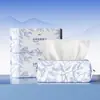 Toalla de lavado de algodón puro Montaje en pared Toalla 100% algodón Suave algodón para bebé Desechable con cordón Toalla facial Toalla limpiadora