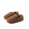Pantuflas de Algodón para Hombre Invierno con Talón Cerrado Para Exteriores 2026 Nuevo Estilo Para Interiores Hogar Forradas de Terciopelo Espeso Calentitas Zapatos de Algodón con Talón Cerrado Hombre